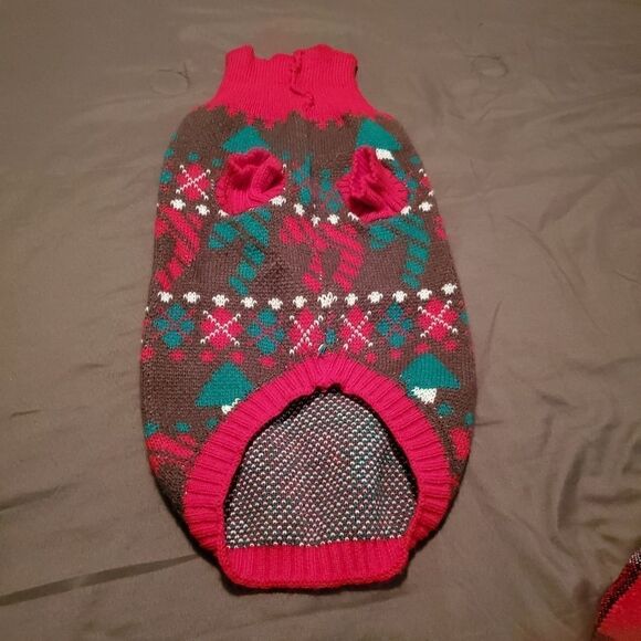 HDE Dog "Ugly" Christmas Sweater Size M - Picture 3 of 7